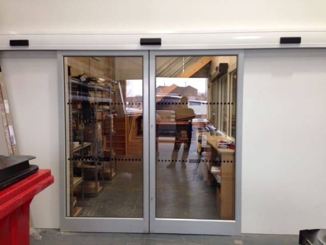Commercial door repair work by Door Repairs UK Ltd in Yorkshire